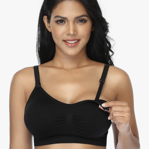 GXXGE | nursing seamless clip down bra - Picture 1 of 10